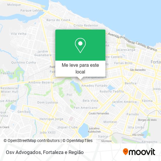 Osv Advogados mapa