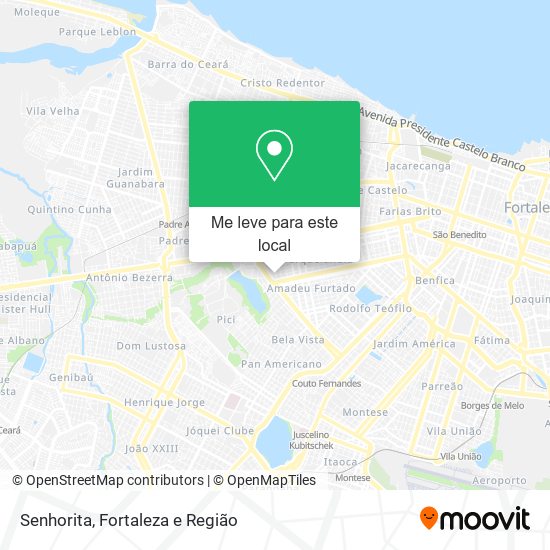 Senhorita mapa