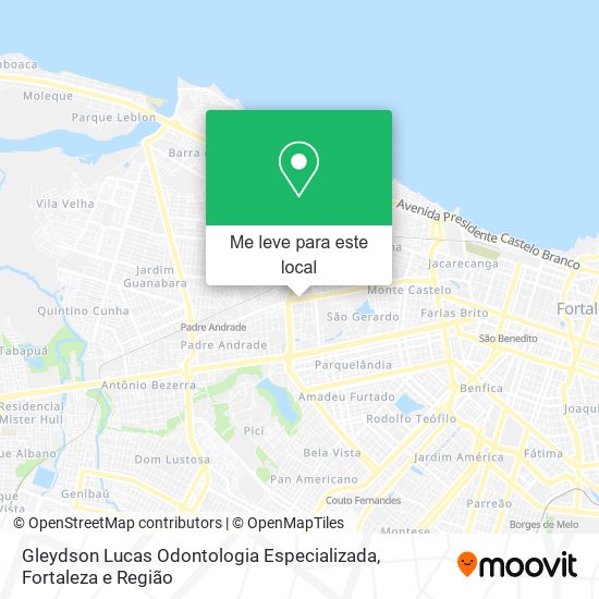 Gleydson Lucas Odontologia Especializada mapa