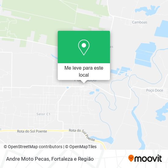 Andre Moto Pecas mapa