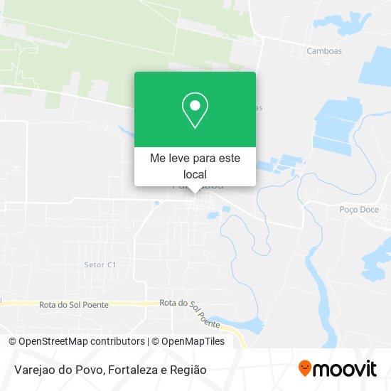 Varejao do Povo mapa