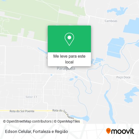 Edson Celular mapa