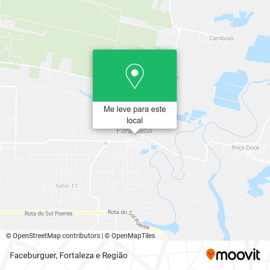 Faceburguer mapa