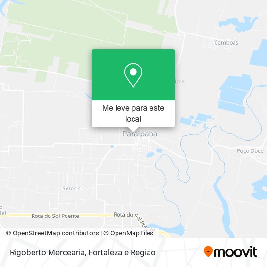 Rigoberto Mercearia mapa