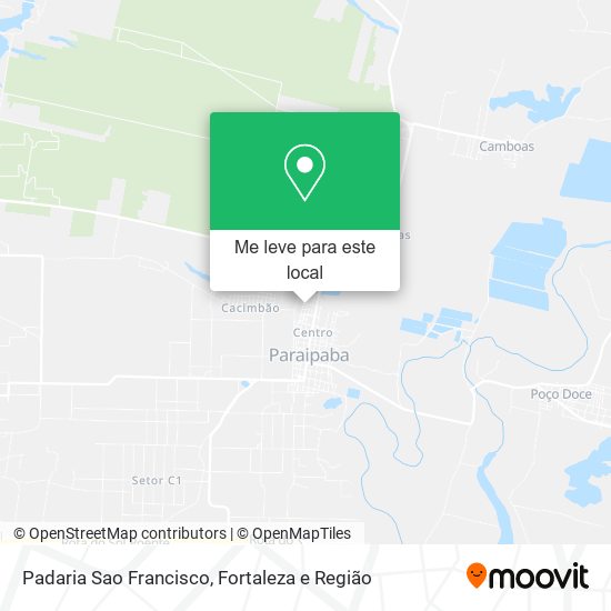 Padaria Sao Francisco mapa
