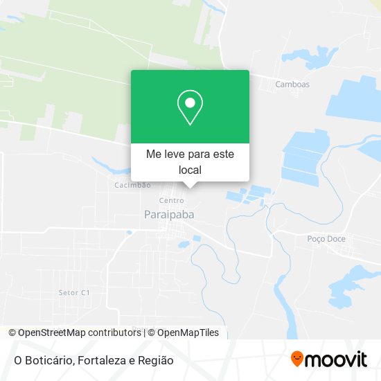 O Boticário mapa
