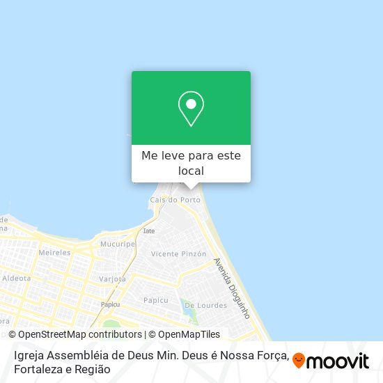 Igreja Assembléia de Deus Min. Deus é Nossa Força mapa