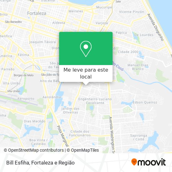 Bill Esfiha mapa