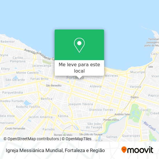 Igreja Messiânica Mundial mapa