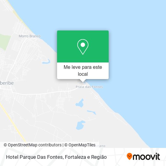 Hotel Parque Das Fontes mapa