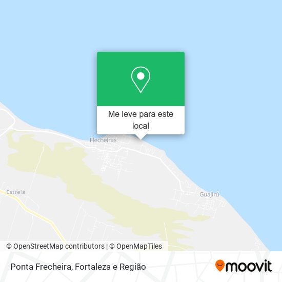 Ponta Frecheira mapa