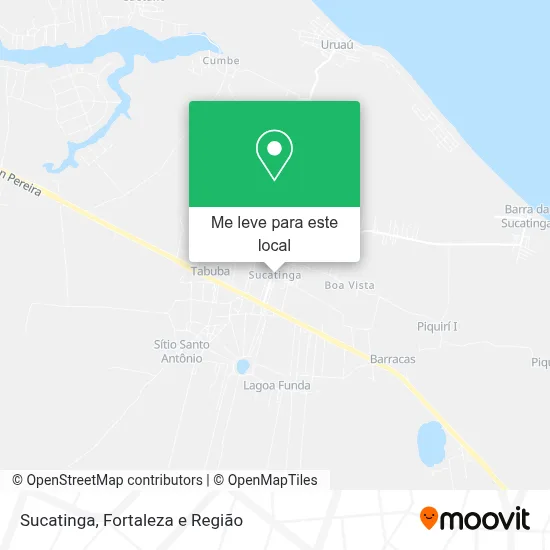 Sucatinga mapa
