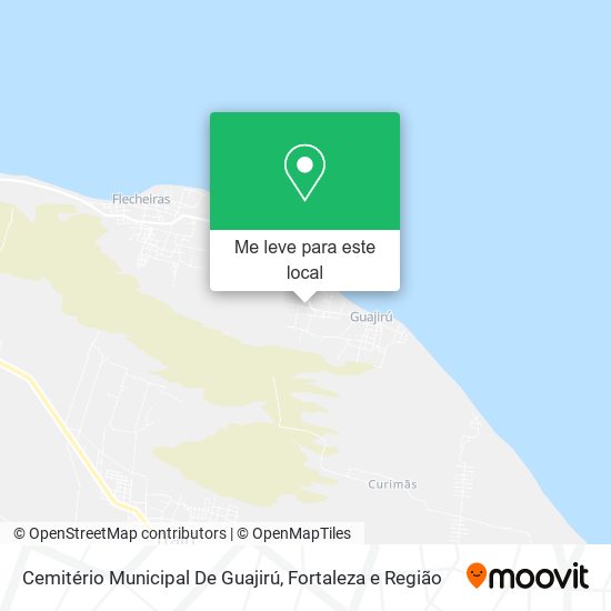 Cemitério Municipal De Guajirú mapa