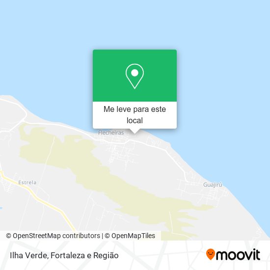 Ilha Verde mapa