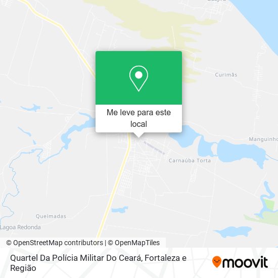 Quartel Da Polícia Militar Do Ceará mapa
