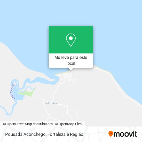 Pousada Aconchego mapa