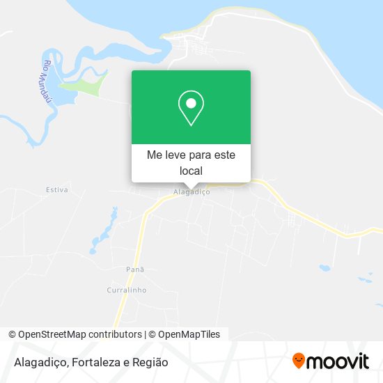 Alagadiço mapa