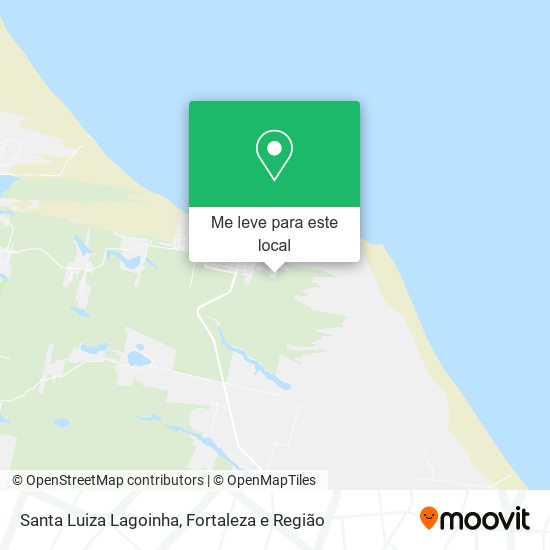 Santa Luiza Lagoinha mapa