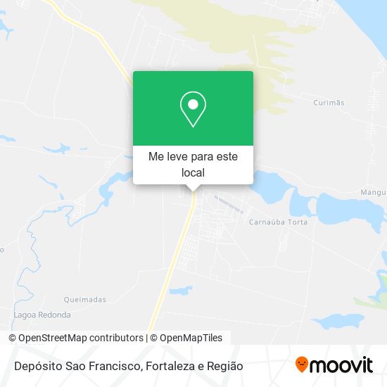 Depósito Sao Francisco mapa