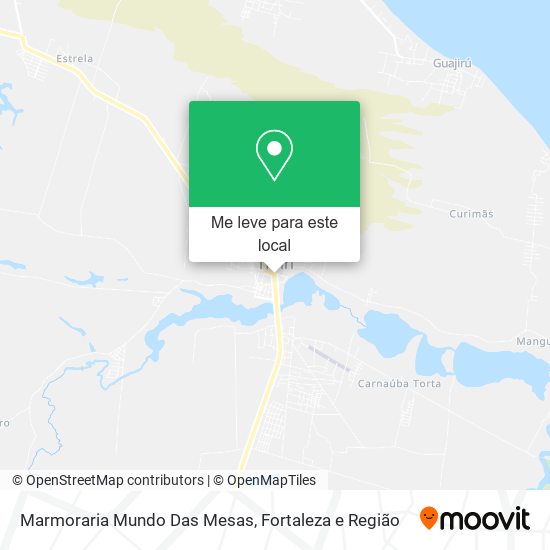 Marmoraria Mundo Das Mesas mapa