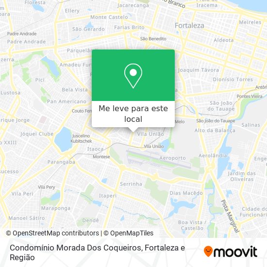 Condomínio Morada Dos Coqueiros mapa