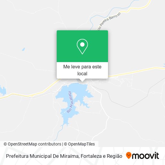 Prefeitura Municipal De Miraíma mapa