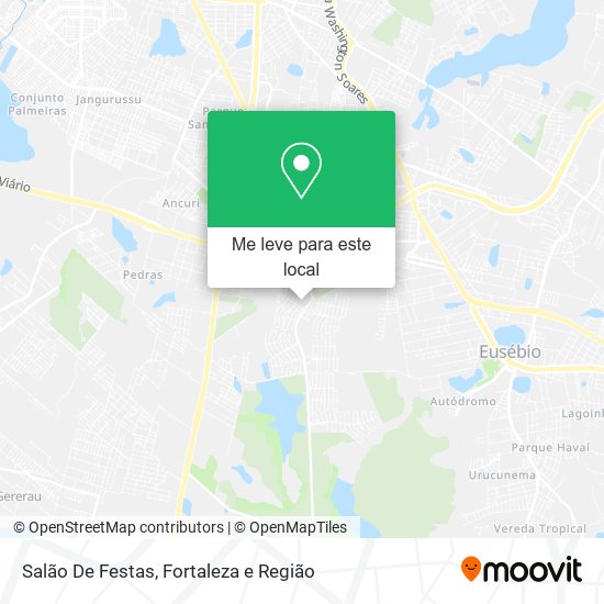 Salão De Festas mapa