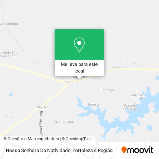 Nossa Senhora Da Natividade mapa