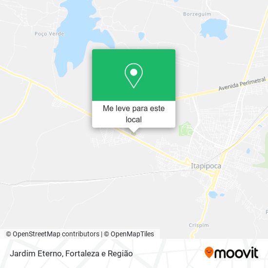 Jardim Eterno mapa