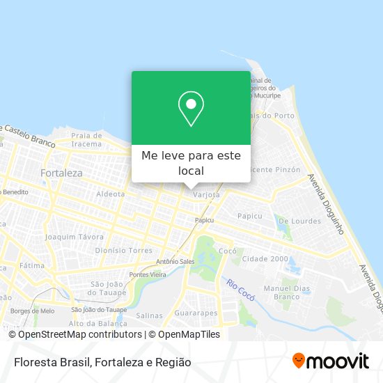 Floresta Brasil mapa