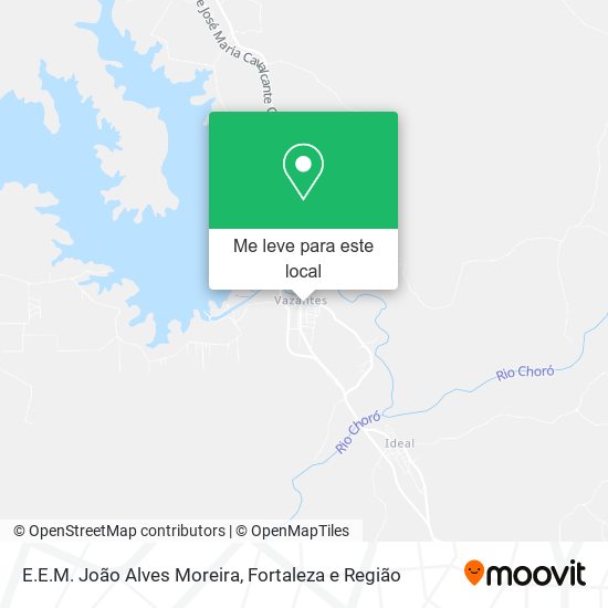 E.E.M. João Alves Moreira mapa