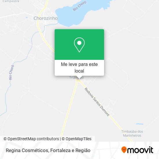 Regina Cosméticos mapa