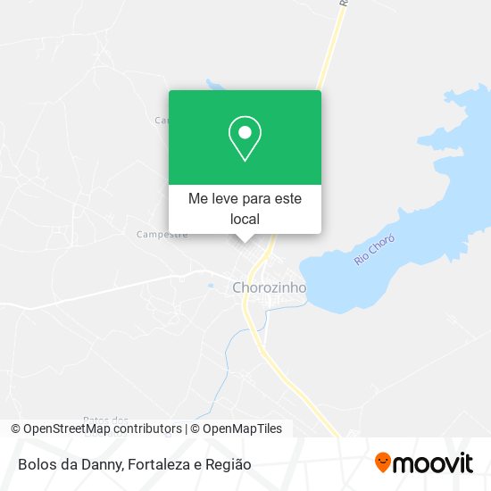 Bolos da Danny mapa