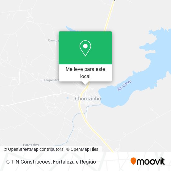 G T N Construcoes mapa