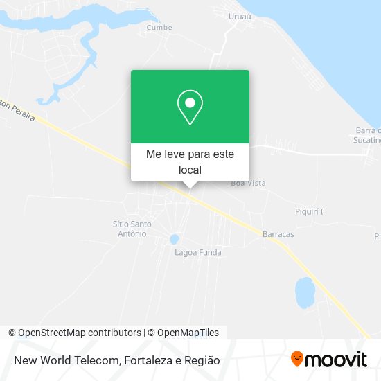 New World Telecom mapa