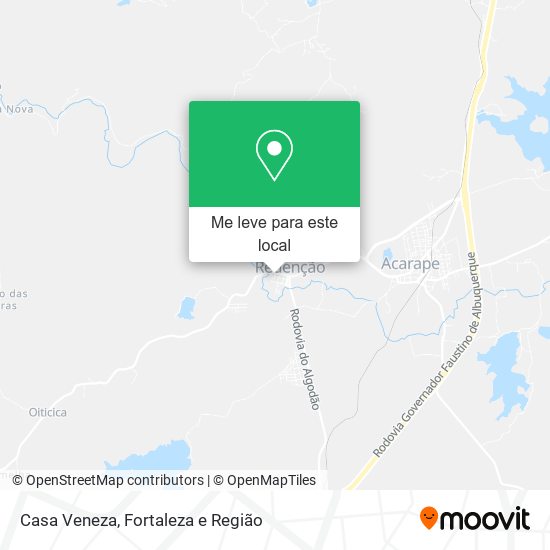 Casa Veneza mapa
