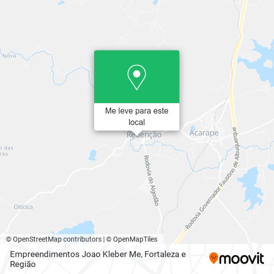 Empreendimentos Joao Kleber Me mapa
