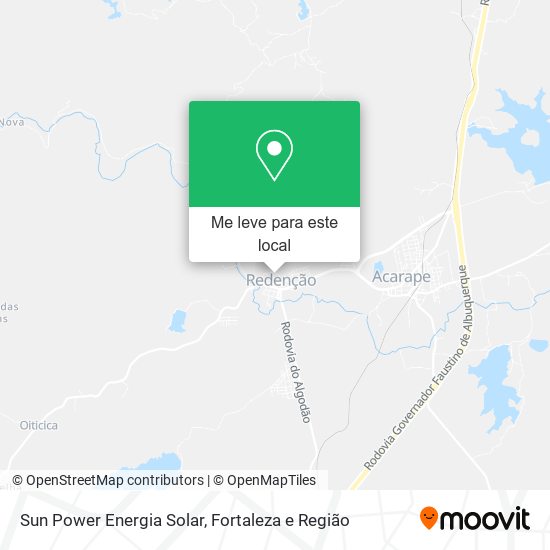 Sun Power Energia Solar mapa