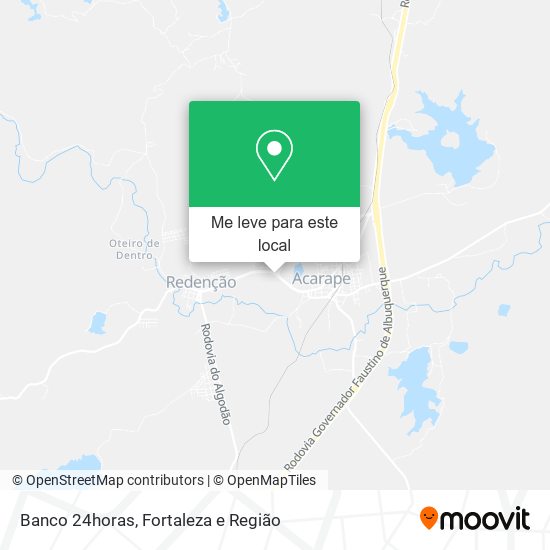 Banco 24horas mapa