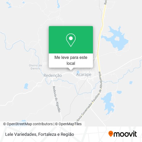 Lele Variedades mapa