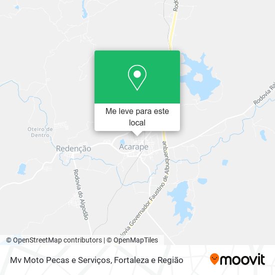 Mv Moto Pecas e Serviços mapa
