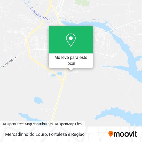 Mercadinho do Louro mapa