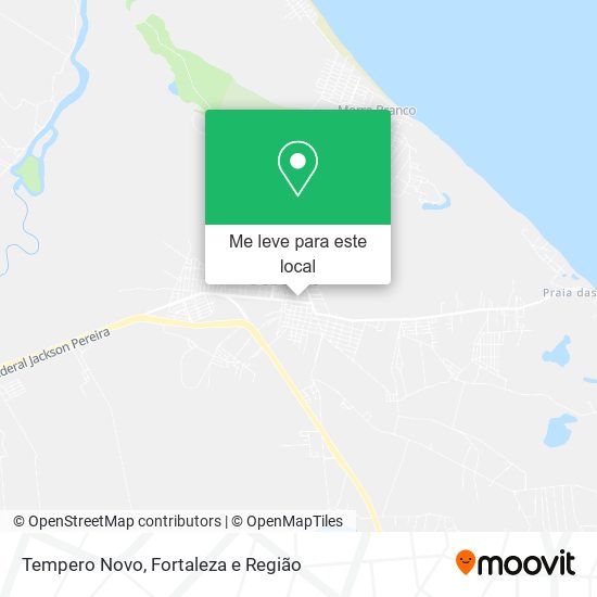 Tempero Novo mapa