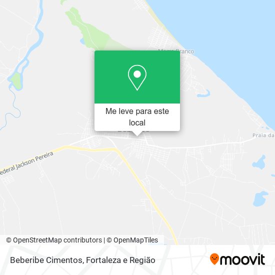 Beberibe Cimentos mapa