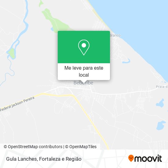 Gula Lanches mapa