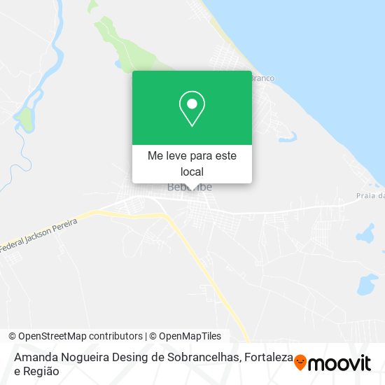 Amanda Nogueira Desing de Sobrancelhas mapa