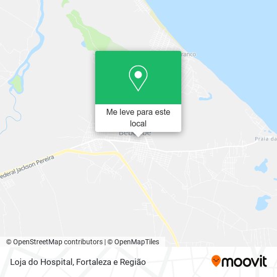 Loja do Hospital mapa