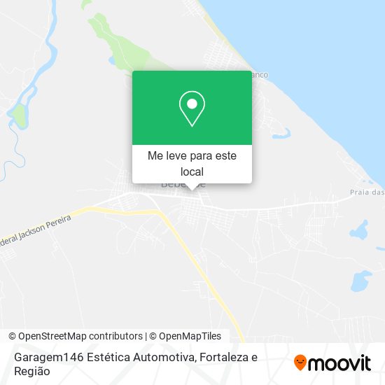 Garagem146 Estética Automotiva mapa