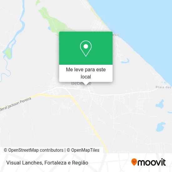 Visual Lanches mapa