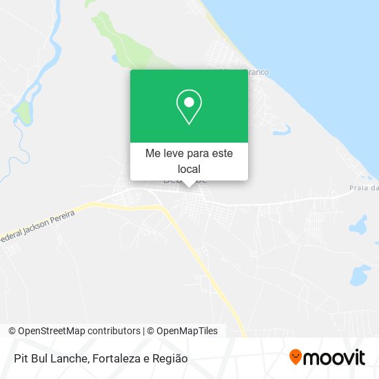 Pit Bul Lanche mapa